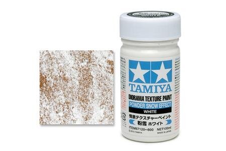 Diorama Textur-Farbe Pulver-Schnee (weiss) 100ml