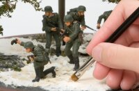 Pulverschnee-Effekt (weiss) 100ml Diorama Texturfarbe