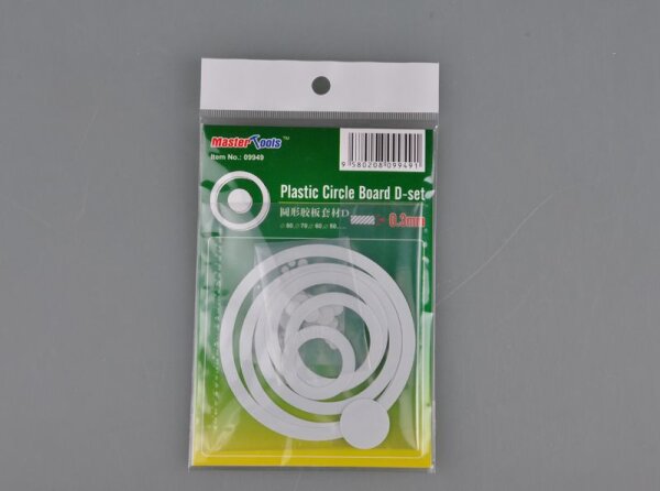 Plastic Circle Board D-set - 0,3 mm