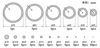 Plastic Circle Board D-set - 0,3 mm