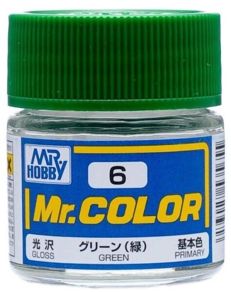 C6 Mr. Color Green / Grün glänzend 10 ml