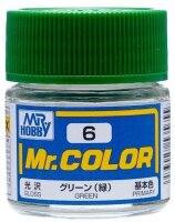 C6 Mr. Color Green / Grün glänzend 10 ml
