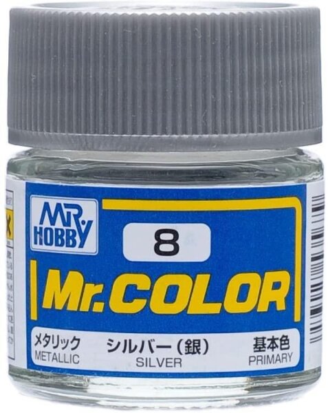 C8 Mr. Color Silver / Silber metallic 10 ml