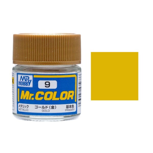 9 Gold metallic 10 ml