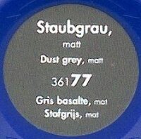 Staubgrau, matt (RAL 7012)