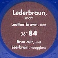 Lederbraun, matt (RAL 8027) NATO-braun