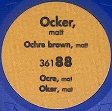 Ocker, matt (RAL 1011)