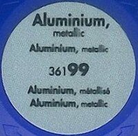 99 Aluminium metallic, Aqua Color 18ml