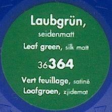 Laubgrün, seidenmatt (RAL 6001)
