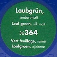 Laubgrün, seidenmatt (RAL 6001)