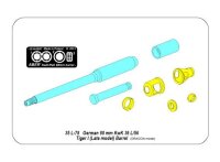 88 mm KwK 36 L/56 Barrel for Tiger I Ausf. E