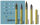 U.S. 76mm Gun Ammo Set (Brass)