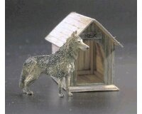 Dog House - Hundehütte mit Schäferhund