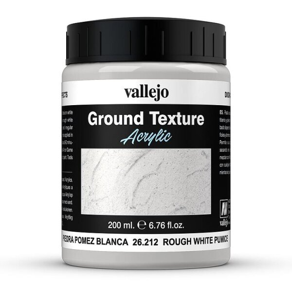 Rough White Pumice - Ground Textur Paste 200 ml