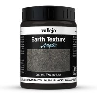 Black Lava, Asphalt - Earth Texture Paste 200 ml