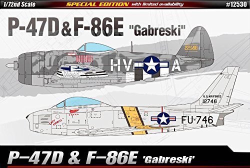 Republic P-47D & North-American F-86E "Gabreski"