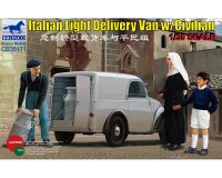 Italian Light Delivery Van with Civilian