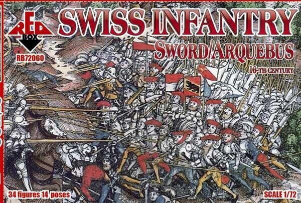 Swiss Infantry (Sword/Arquebus), 16th Century