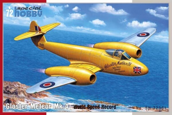 1/72 Gloster Meteor Mk.4 "World Speed Record"
