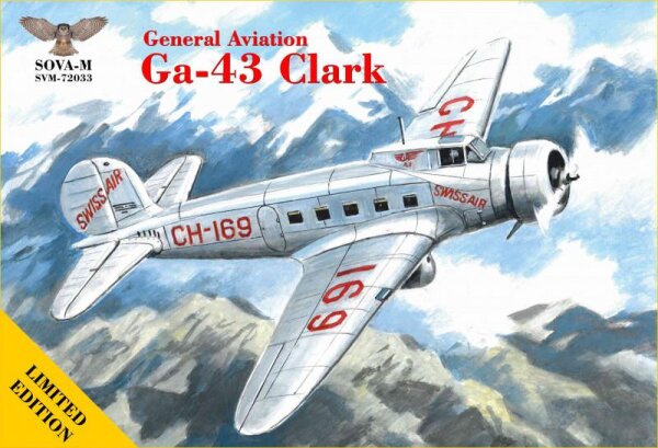 General-Aviation GA-43Clark" Airliner "Swiss Air""