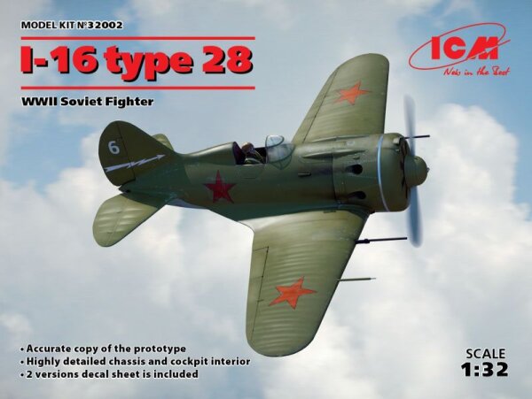 Polikarpov I-16 Type 28 WWII Soviet Fighter