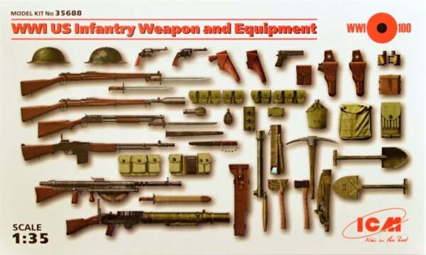 WWI US Infantry Weapon and Equipment