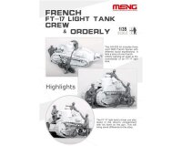 1/35 French FT-17 Tank Crew and Orderly
