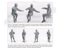 1/35 French FT-17 Tank Crew and Orderly