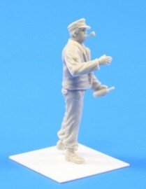 Wehrmacht soldier smoking pipe (1 figure)