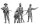 American Civil War Confederate Infantry Set 1