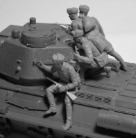 T-34/76 with Soviet Tank Riders