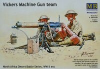 Vickers Machine Gun team, WWII era