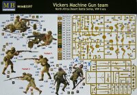 Vickers Machine Gun team, WWII era