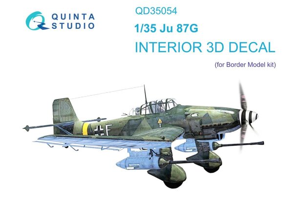 Junkers Ju-87G Stuka" - 3D Interior"