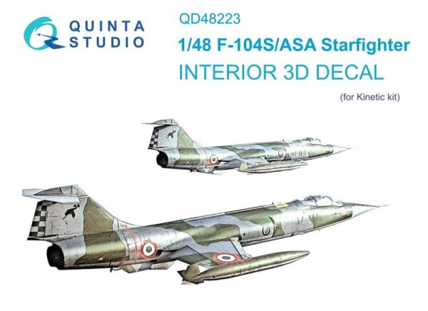 Lockheed F-104S/ASA Starfighter - 3D Interior