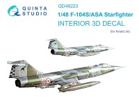 Lockheed F-104S/ASA Starfighter - 3D Interior