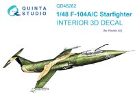 Lockheed F-104A/C Starfighter - 3D Interior