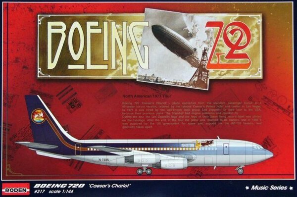 Boeing 720 Caesars Chariot""