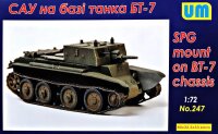 SPG mount on BT-7 chassis