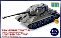 T-34/76 Captured Tank with 8,8 cm KwK 36L/36
