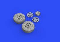 P-51D Mustang wheels rhomboid treat (wheels)