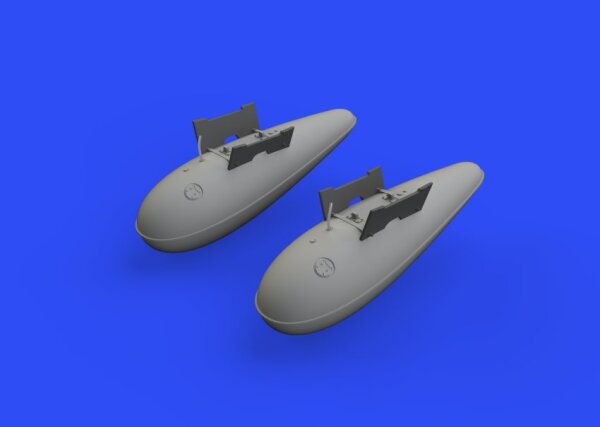 P-51D Mustang 110gal drop fuel tank for Eduard 1:48
