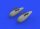 P-51D Mustang 110gal drop fuel tank for Eduard 1:48