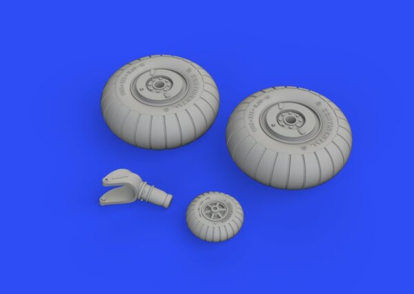 1/48 Heinkel He-111 wheels early