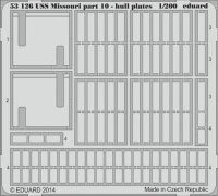 USS Missouri - Part 10 - hull plates