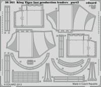 Königstiger - King Tiger (Last production) Fenders
