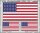 US ensign flag WWII STEEL