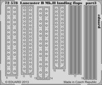 Avro Lancaster B.II landing flaps