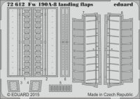 1/72 Focke-Wulf Fw 190A-8 Landing Flaps for Eduard