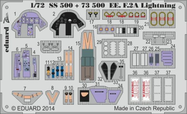 BAC/EE Lightning F.2A (self adhesive)